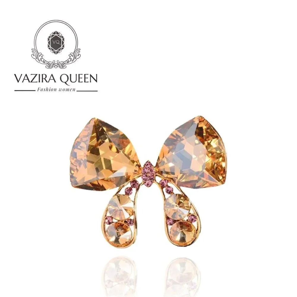 VQ Bowknot Brooch